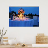 romantisches Abendessen Poster (Küche)