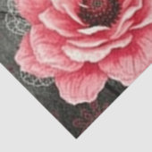 Romantisches Abstrakt-gotisches Themenpapier Seidenpapier (Ausschnitt)