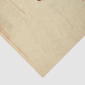 Romantisches Abstrakt-gotisches Themenpapier Seidenpapier (Ausschnitt)