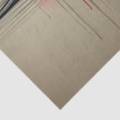 Romantisches Abstrakt-gotisches Themenpapier Seidenpapier (Ausschnitt)