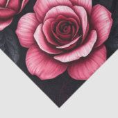 Romantisches Abstrakt-gotisches Themenpapier Seidenpapier (Ausschnitt)