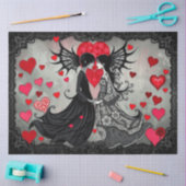 Romantisches Abstraktes Tissue Paper Seidenpapier (Basteln)