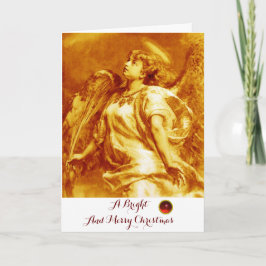 ROMANTISCHES ANGEL, GOLD GELB, WEISSE Weihnachten