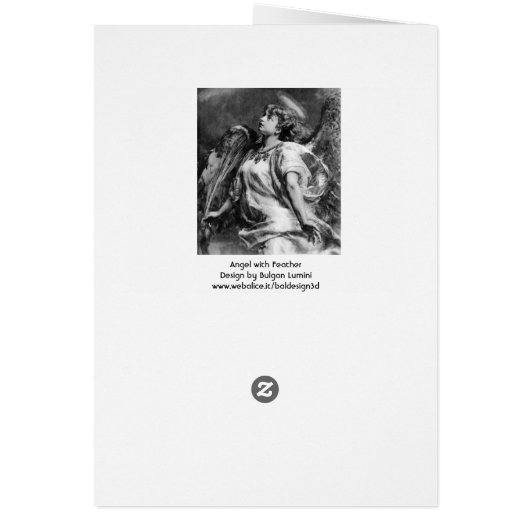 ROMANTISCHES ANGEL MIT FÜTTERER SCHWARZ-WEISSER We (Hinten)