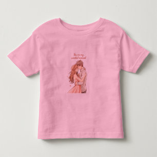 Romantisches Anime-Paar - Süßer Valentinstag-Momen Kleinkind T-shirt
