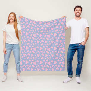 Romantisches Antiquitäten-Rosen-Design Fleecedecke