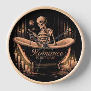 Romantisches Bad Uhr