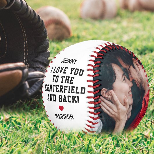Romantisches benutzerdefiniertes Baseball-Geschenk Baseball