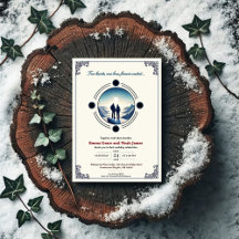 Romantisches Bergabenteuer Einladung