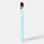 Romantisches Bike mit Blume iPhone Case Geschenk (Rückseite / Links)