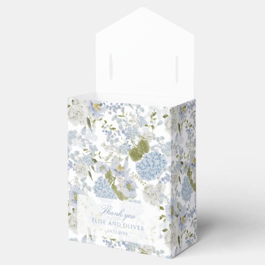 Romantisches Bläserblütenmuster Geschenkschachtel (Geöffnet)