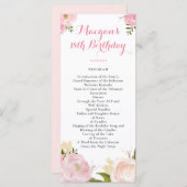 Romantisches Blume-Programm für Wasserfarben - CUS Programm (Vorne/Hinten)