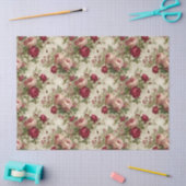 Romantisches Blumendesign Seidenpapier (Basteln)