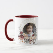 Romantisches Blumenfoto Tasse (Links)