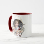 Romantisches Blumenfoto Tasse (Vorderseite Links)