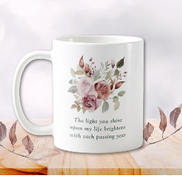 Romantisches Blumengeschenk Kaffeetasse