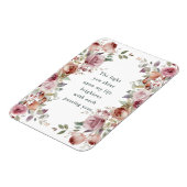 Romantisches Blumengeschenk Magnet (Linke Seite)