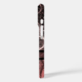 Romantisches Blumenherzenmuster Case-Mate iPhone Hülle (Rückseite / Links)