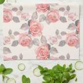 Romantisches Blumenmuster 8 Handtuch (Gefaltet)