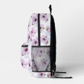 Romantisches Blumenmuster Bedruckter Rucksack (Rechts)