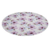 Romantisches Blumenmuster Schneidebrett (Ecke)