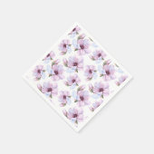Romantisches Blumenmuster Serviette (Ecke)