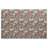 Romantisches Blumenmuster| Vintage Blume Stoff (Fat Quarter (45,7 x 55,9 cm))