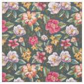 Romantisches Blumenmuster | Vintage-Blumen Stoff (Muster)