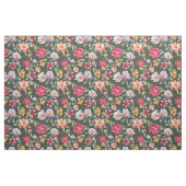 Romantisches Blumenmuster | Vintage-Blumen Stoff (Fat Quarter (45,7 x 55,9 cm))