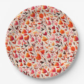 Romantisches Blut: Valentinstag Pappteller (Vorderseite)