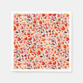 Romantisches Blut: Valentinstag Serviette (Vorderseite)