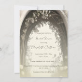 Romantisches Boho Botanisches Brautparty Einladung (Vorderseite)