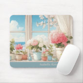 Romantisches Botanisches Personalisiertes Mauspad (Mit Mouse)