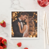 Romantisches Brautpaar Papiertaschentuch Soft .. Serviette (Beispiel)