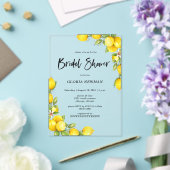 Romantisches Brautparty Acryleinladungen (In Situ (Hochzeit))