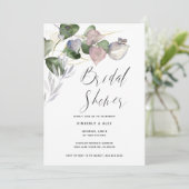 Romantisches Brautparty Einladung (Stehend Vorderseite)