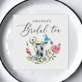 Romantisches Brautparty | Elegantes Tea Party Serviette