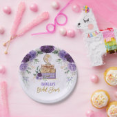 Romantisches Brautparty für Reisen Pappteller (Party)