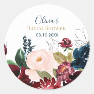 Romantisches Brautparty Gefallen Stickers