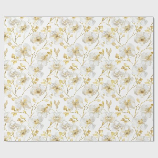 Romantisches Brautparty Geschenkpapier (Flach)