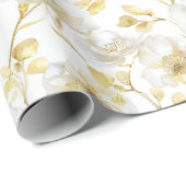 Romantisches Brautparty Geschenkpapier (Rolleneckpunkt)