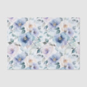 Romantisches Brautparty Hübscher Lavendel-Blume Seidenpapier (Vorderseite)