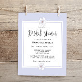 Romantisches Brautparty Lilac Floral