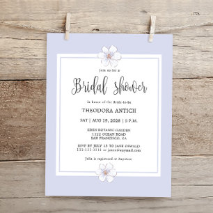 Romantisches Brautparty Lilac Floral