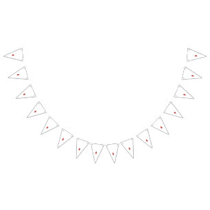 Romantisches Bunting-Banner Kuss-Dekoration Part Wimpelkette