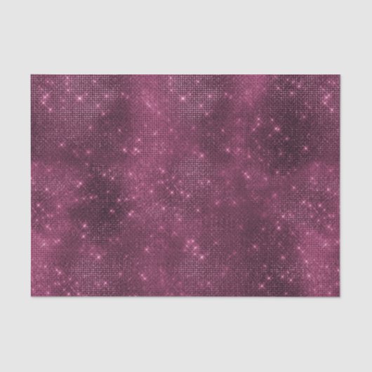 Romantisches Burgund Sparkle Glitzy Brautparty Seidenpapier (Vorderseite)