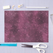 Romantisches Burgund Sparkle Glitzy Brautparty Seidenpapier (Handwerk)
