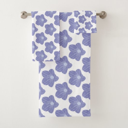 Romantisches Chic Blumenmuster Badehandtuch-Set Badhandtuch Set (Insitu)