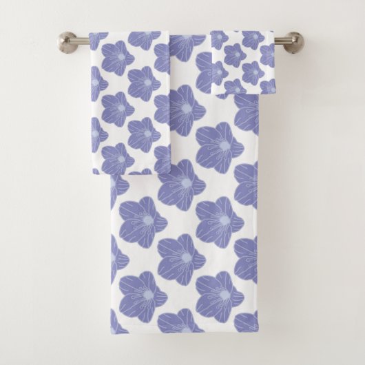 Romantisches Chic Blumenmuster Badetuch Set (Insitu)