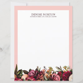 Romantisches Chrysanthemum auf Gossamer Pink